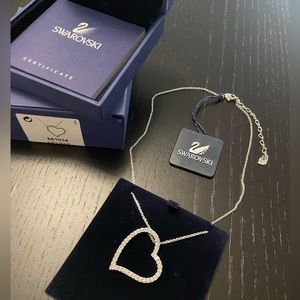Swarovski Heart Pendant Necklace